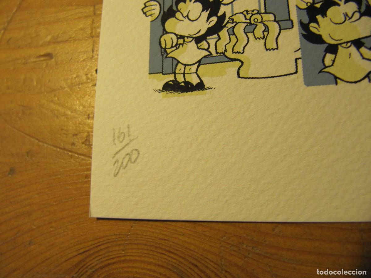 C&oacute;mics: ALEX FITO - SERIGRAFIA FIRMADA Y NUMERADA - Foto 2