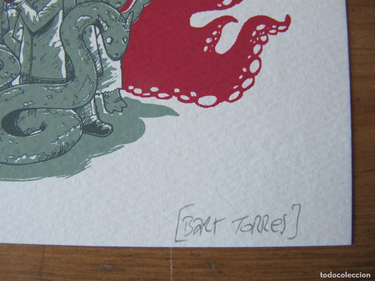C&oacute;mics: BARTOLO TORRES - SERIGRAFIA FIRMADA Y NUMERADA - Foto 3