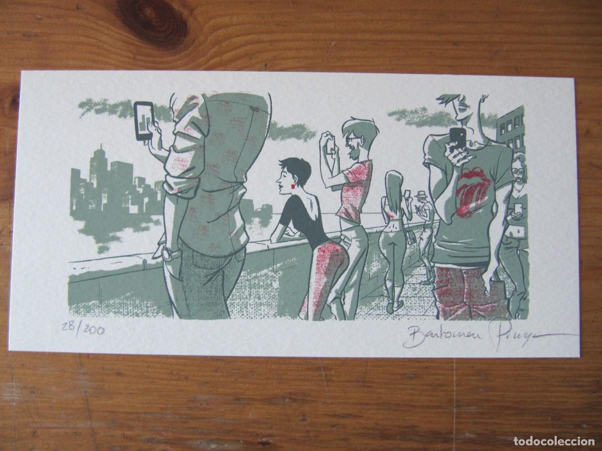 C&oacute;mics: BARTOMEU PINYA - SERIGRAFIA FIRMADA Y NUMERADA - Foto 1