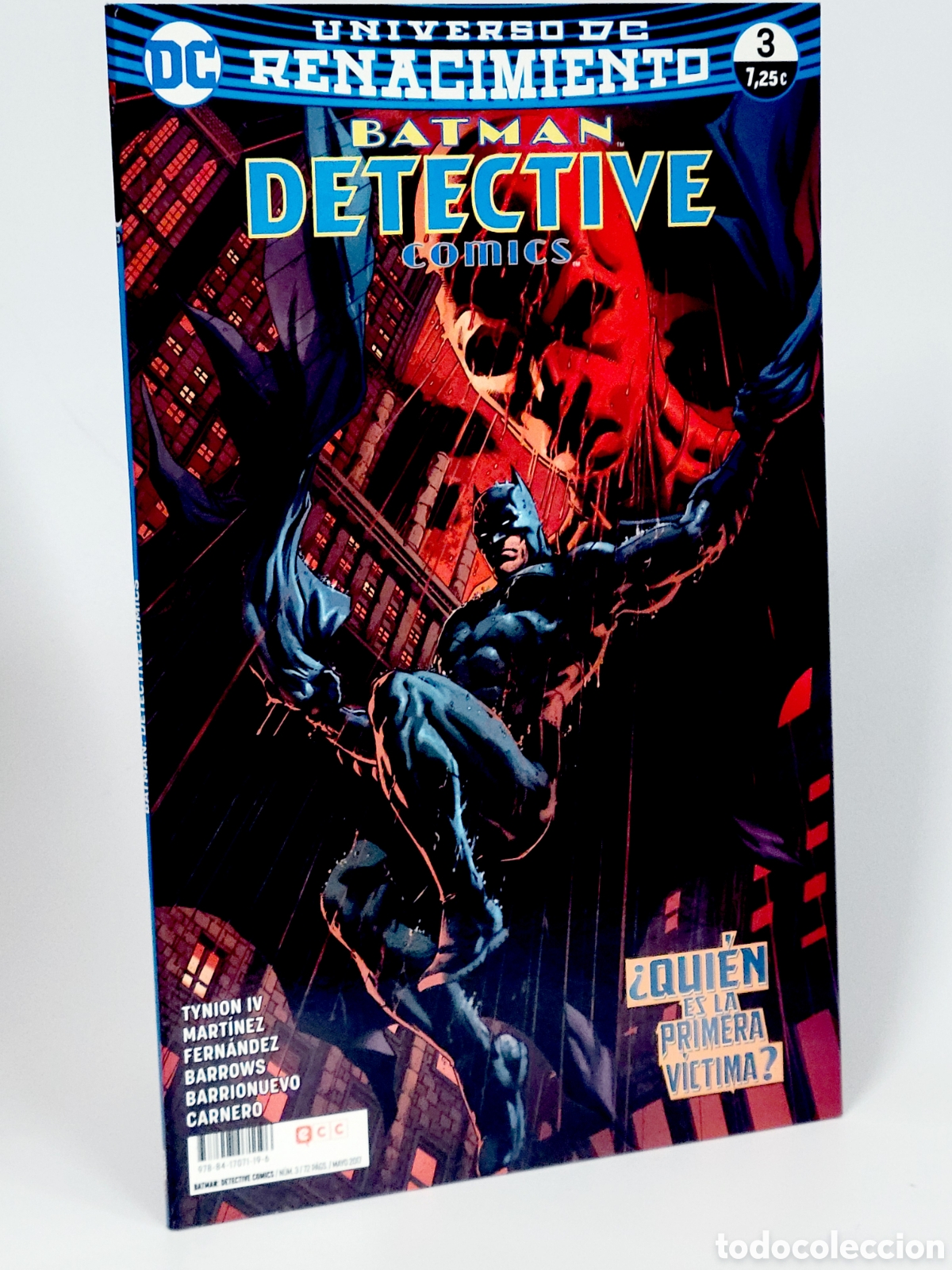 C&oacute;mics: C&Oacute;MIC KIOSCO BATMAN 3 DETECTIVE COMICS UNIVERSO DC RENACIMIENTO ECC EDICIONES - Foto 1