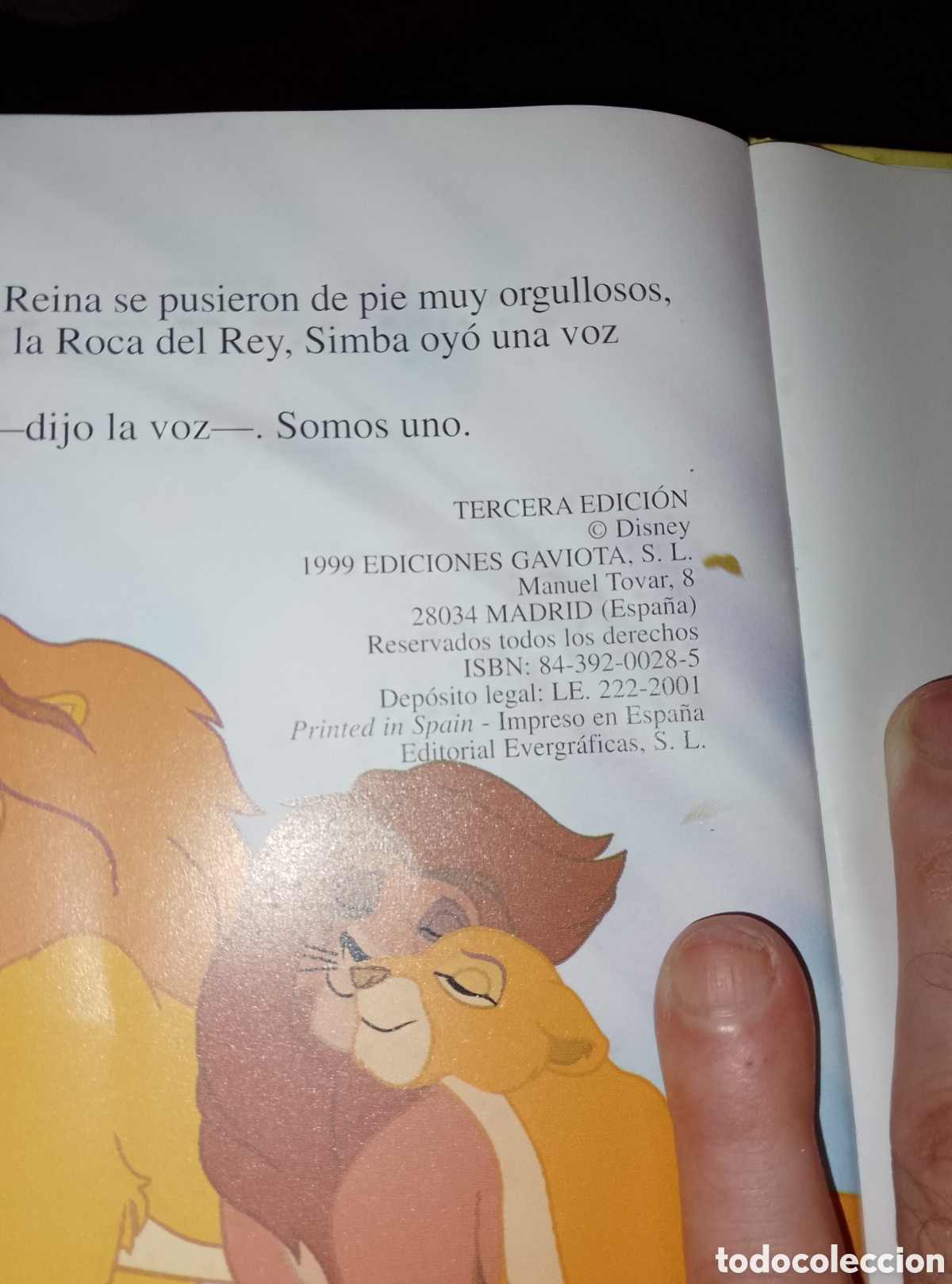 C&oacute;mics: EL REY LE&Oacute;N DOS EL TESORO DE SIMBA DISNEY LOS CL&Aacute;SICOS 1999 - Foto 3