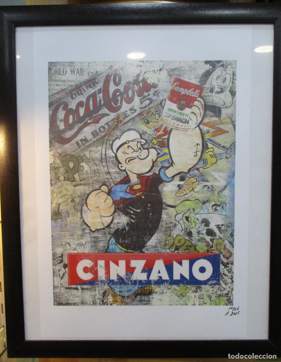 CUADRO DE POPEYE EDICION LIMITADA - RESULTADO DE LA KRYPTONITA - LUC BEST - 40 CM X 29 | todocoleccion (Buy It Now)