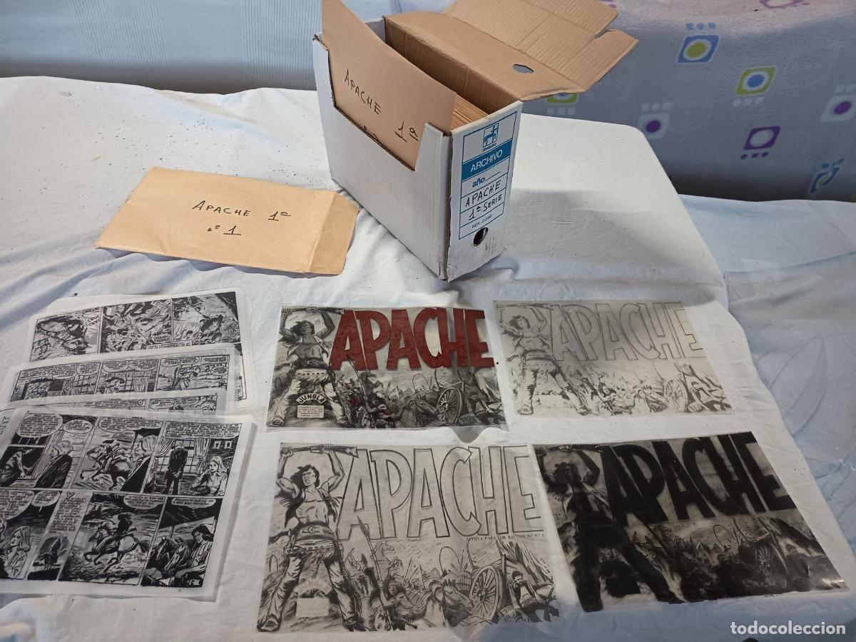 C&oacute;mics: FOTOLITOS DE COLECCION COMPLETA ,( APACHE 1), ,UNICOS EN TC!! - Foto 1