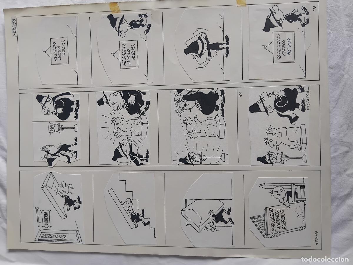 TRES TIRAS DE CUATRO VIÑETAS CADA UNA ORIGINALES DE PICANYOL | todocoleccion (Buy It Now)