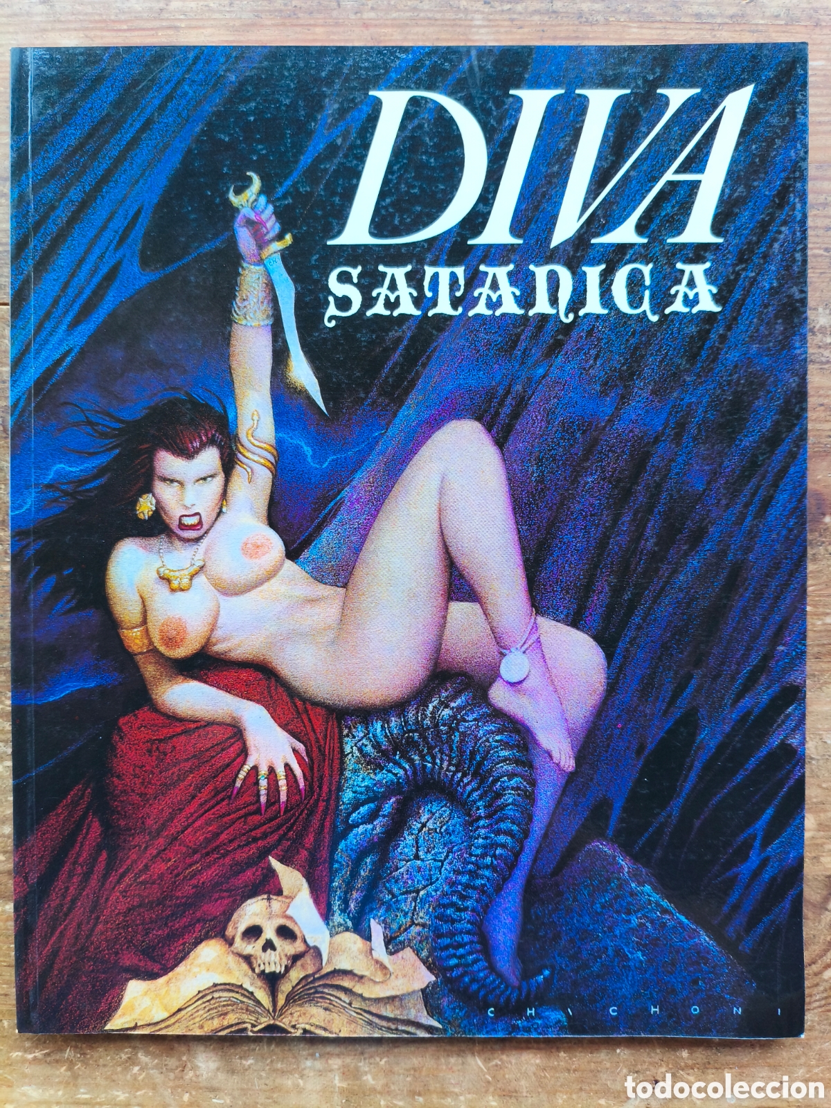 DIVA SATÁNICA GLITTERING IMAGES 1990 BONDAGE BIZARRE SEXPLOTATION WEIRD COMIC CINE ARTE | todocoleccion (Buy It Now)