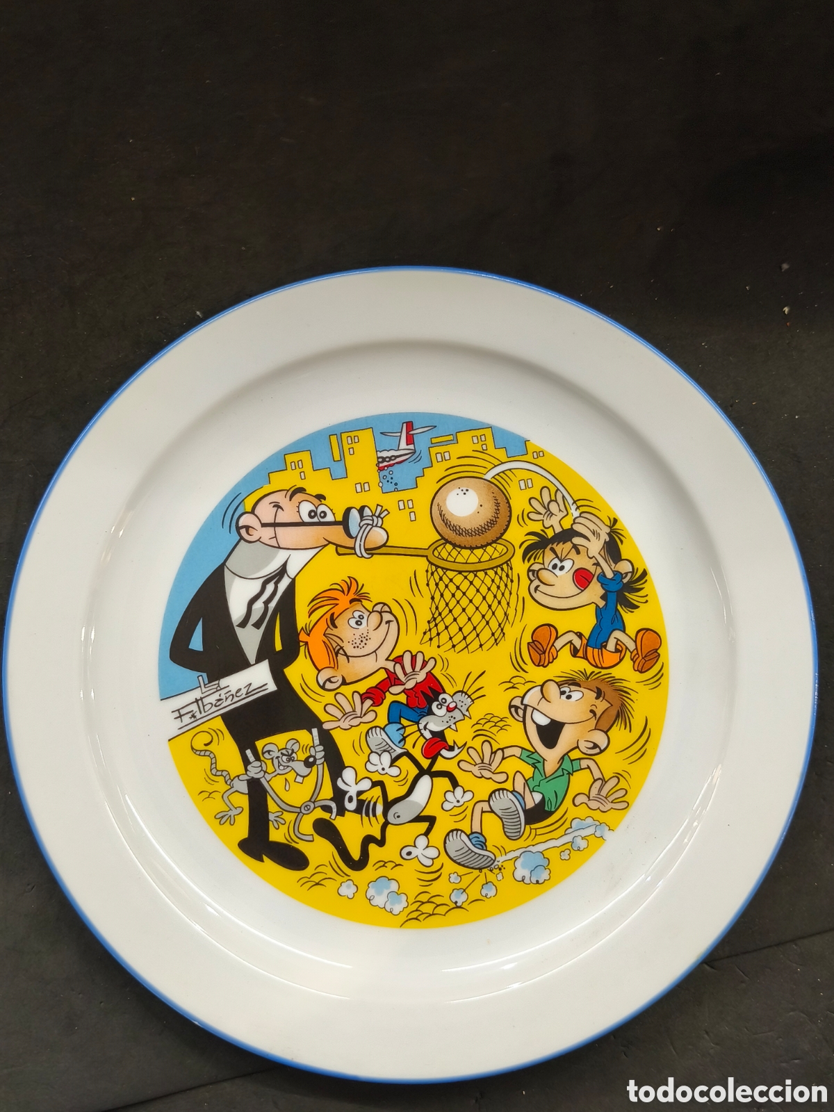 C&oacute;mics: F.Iba&ntilde;ez, Mortadelo plato edici&oacute;n limitada - Foto 2