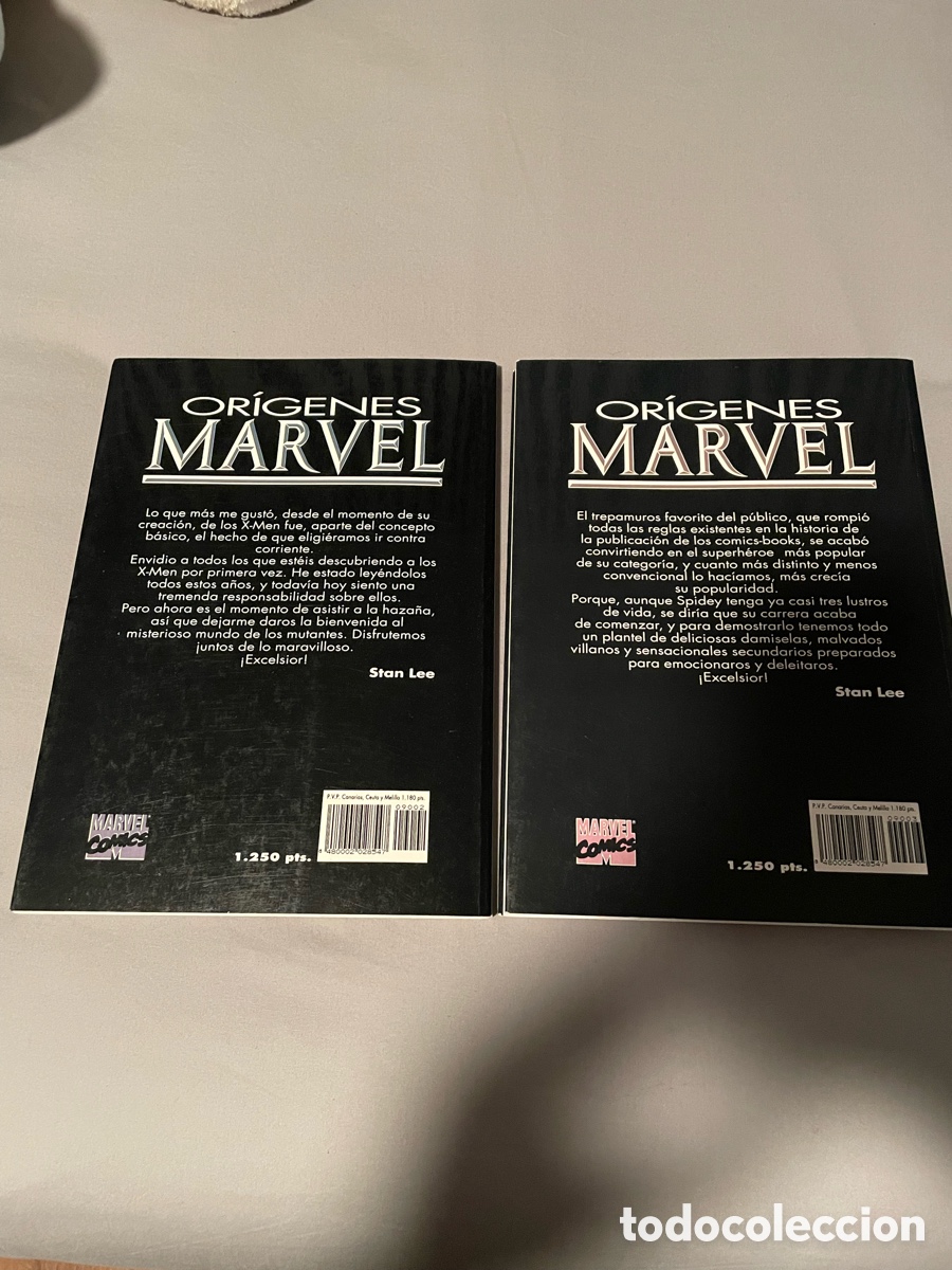 C&oacute;mics: Lote Or&iacute;genes Marvel &ndash; X-Men y Spider-Man (Forum, Stan Lee) - Foto 2