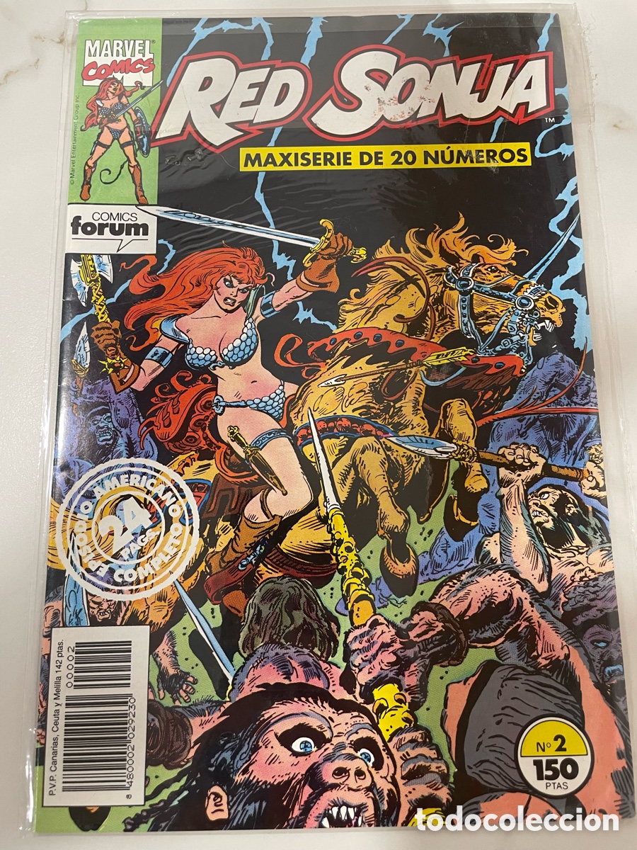C&oacute;mics: RED SONJA (Forum) &ndash; n&ordm; 1 y 2 | Maxiserie limitada - Foto 3