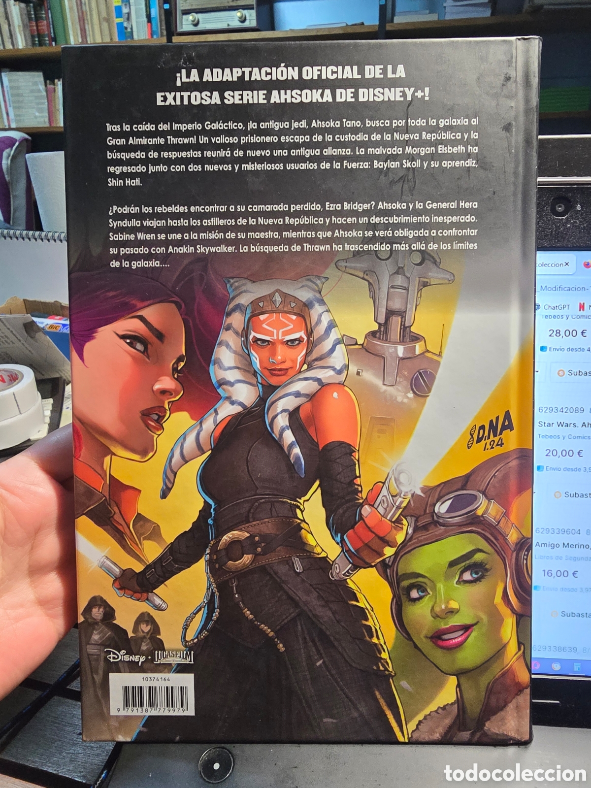 C&oacute;mics: Star Wars. Ahsoka VV AA PLANETA COMIC 2025 C&oacute;mics Tomo Marvel - Foto 2
