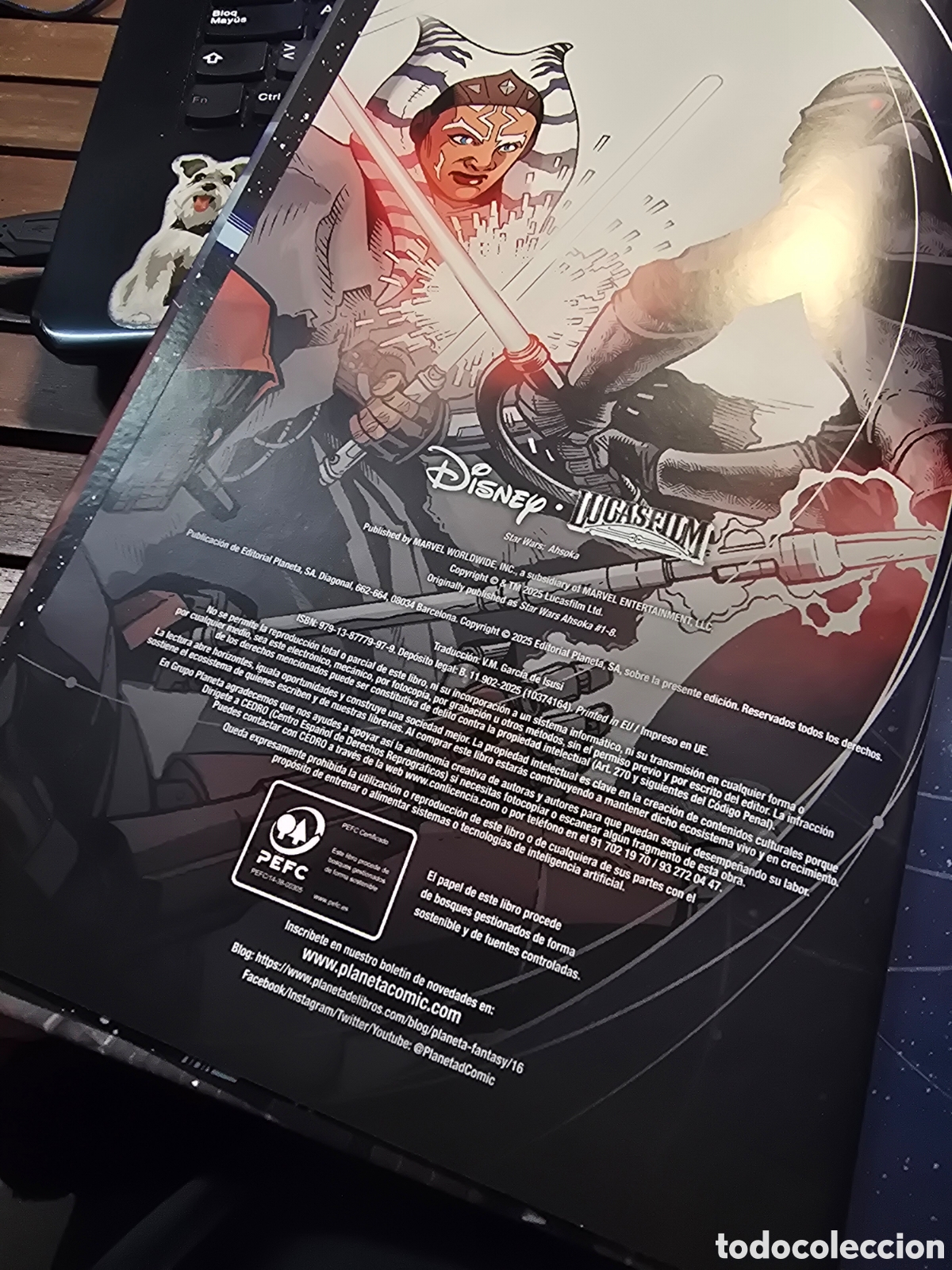 C&oacute;mics: Star Wars. Ahsoka VV AA PLANETA COMIC 2025 C&oacute;mics Tomo Marvel - Foto 3