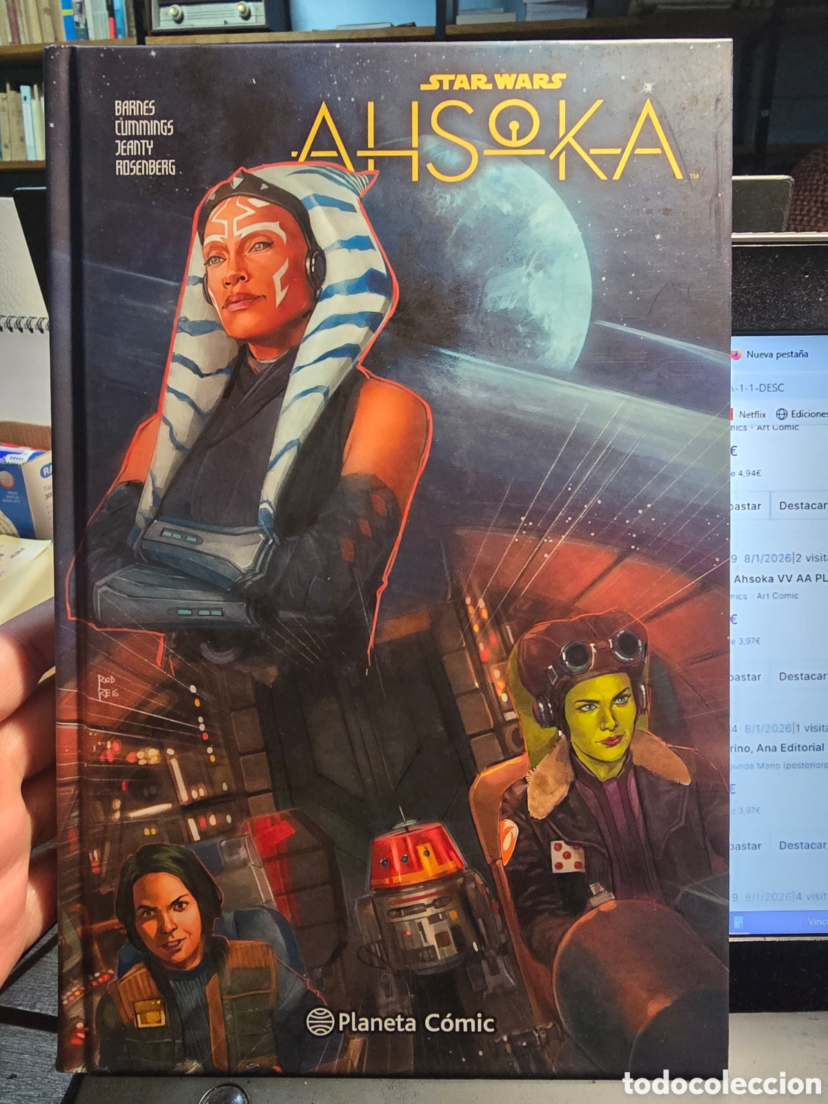 C&oacute;mics: Star Wars. Ahsoka VV AA PLANETA COMIC 2025 C&oacute;mics Tomo Marvel - Foto 1