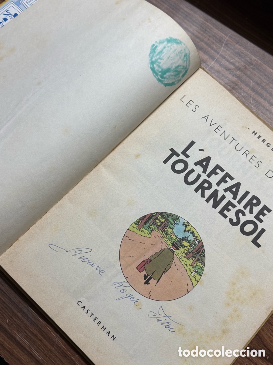 C&oacute;mics: 4 tomos de Tint&iacute;n vintage - Foto 2