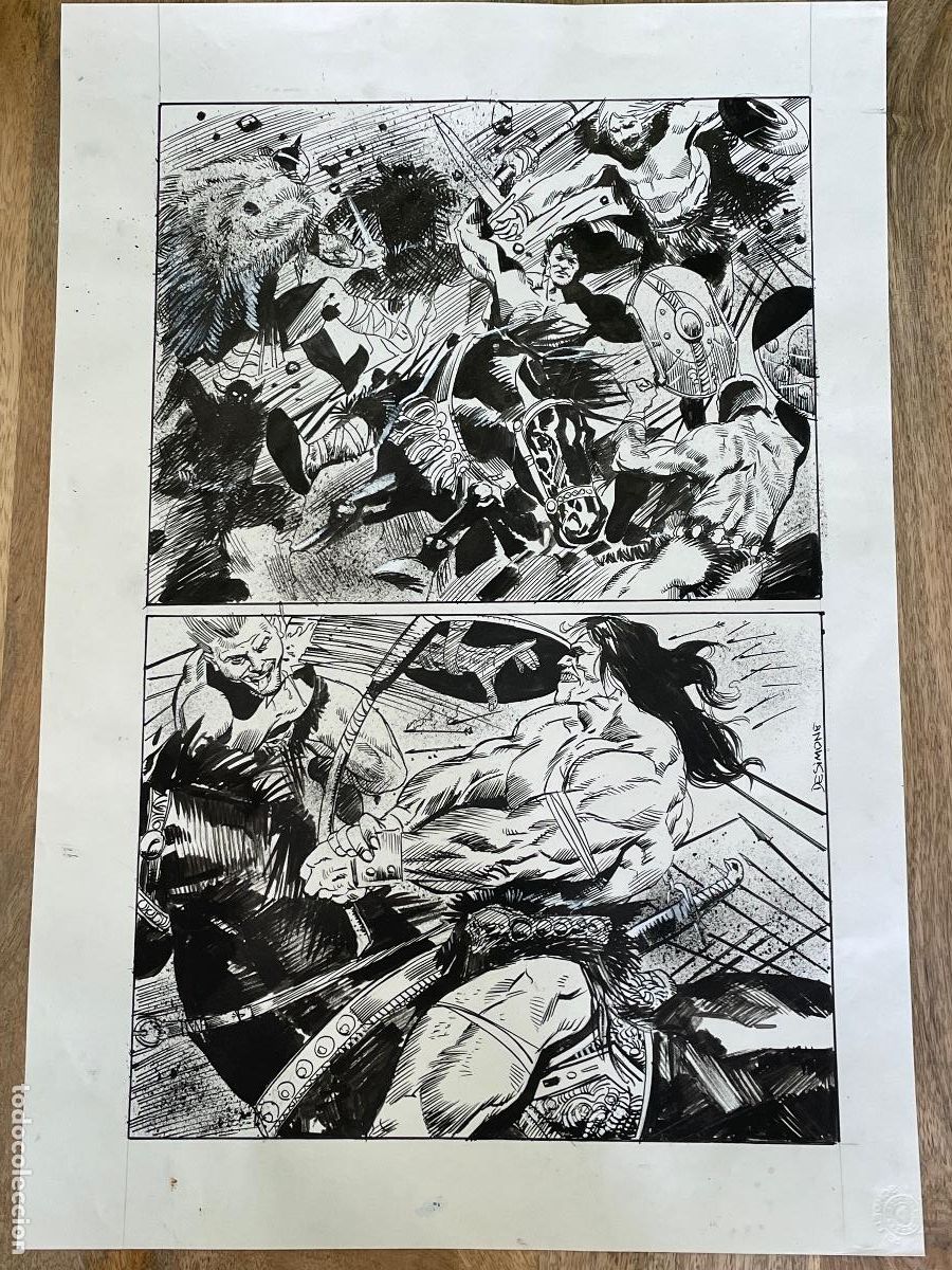 C&oacute;mics: P&aacute;gina Original de Gustavo Adri&aacute;n Desimone - Foto 1