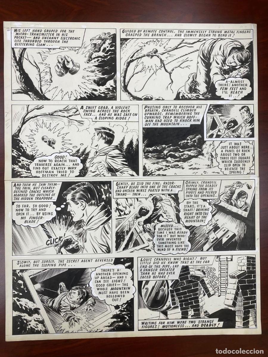 C&oacute;mics: Original de comic de GRAN FORMATO - ZARPA DE ACERO - Foto 1