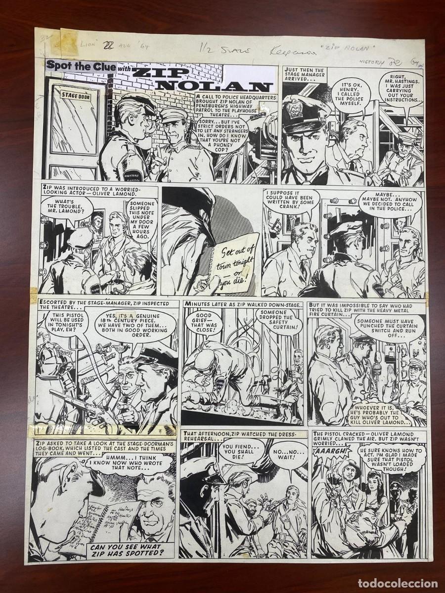 C&oacute;mics: Original de comic - ZIP NOLAN - Foto 1