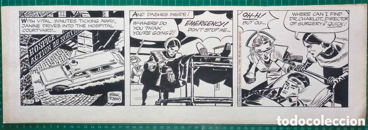C&oacute;mics: Tira Frank Robbins para Jhony Hazard - Foto 1