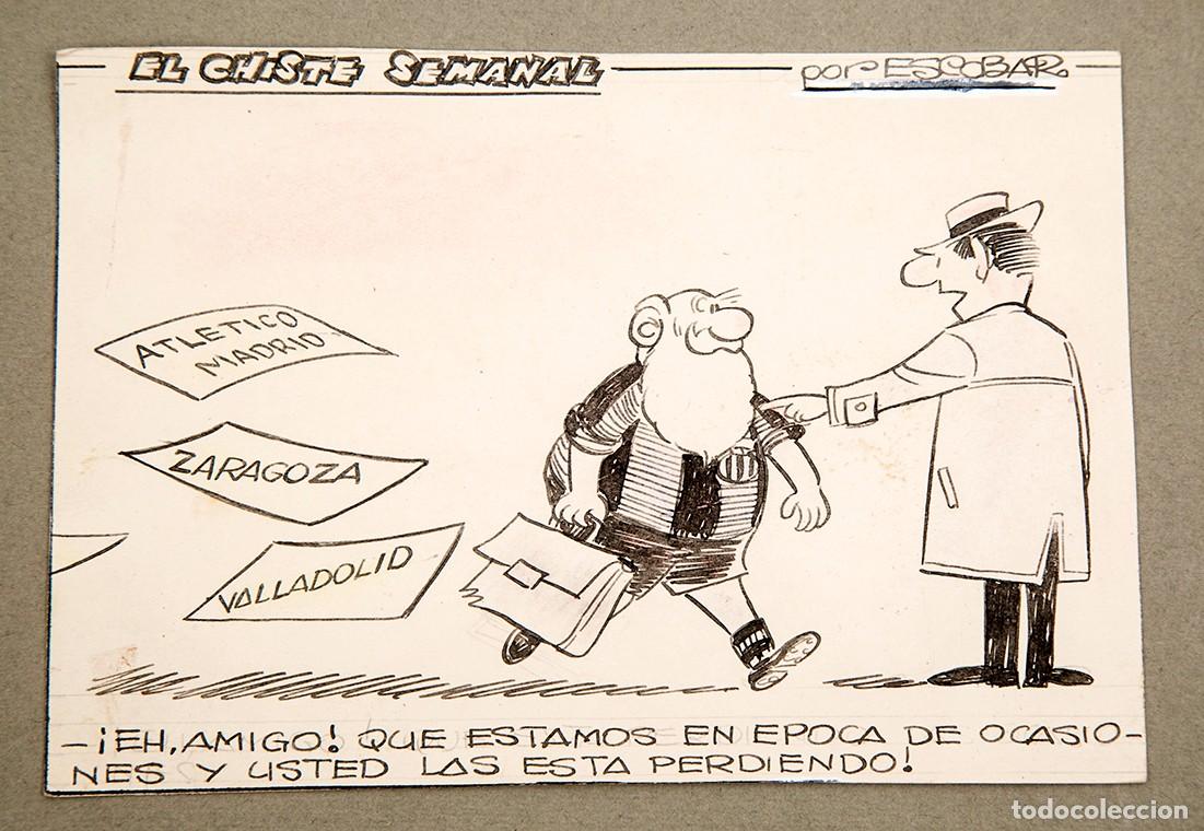 C&oacute;mics: ESCOBAR - ORIGINAL - C. 1965 - Foto 1