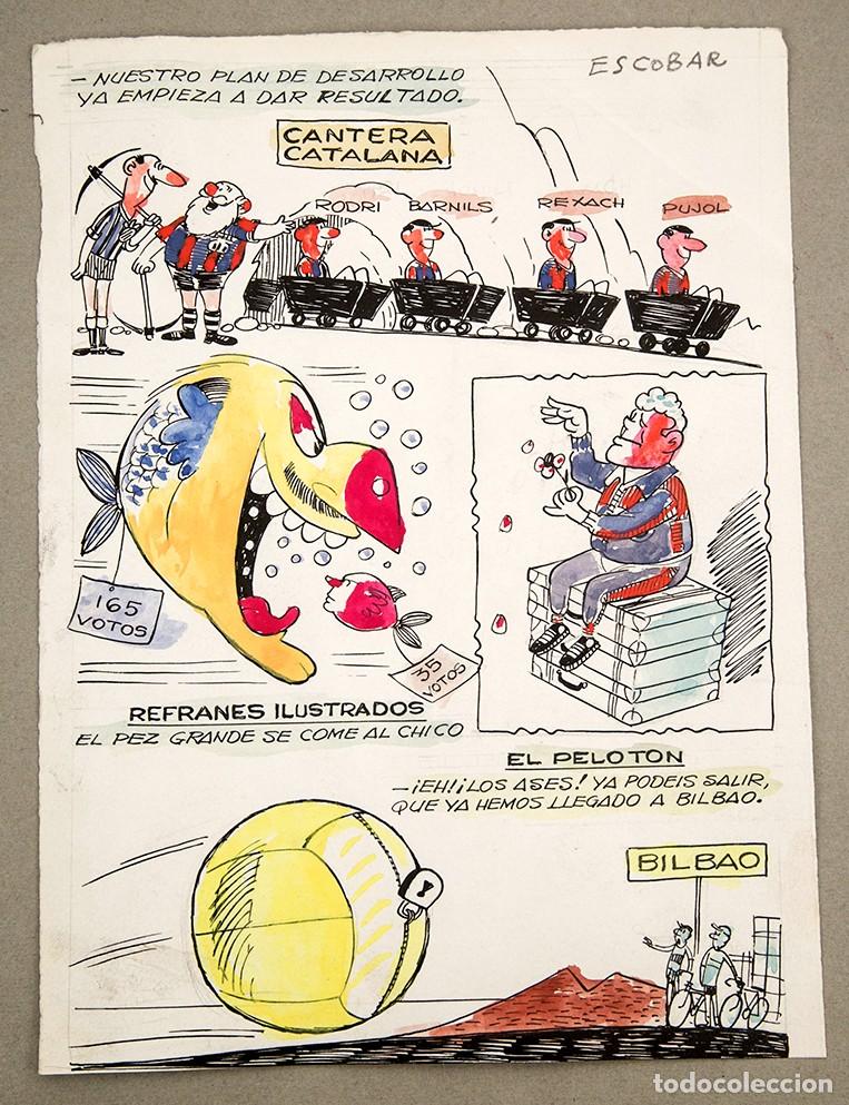 C&oacute;mics: ESCOBAR - ORIGINAL - C. 1965 - Foto 1