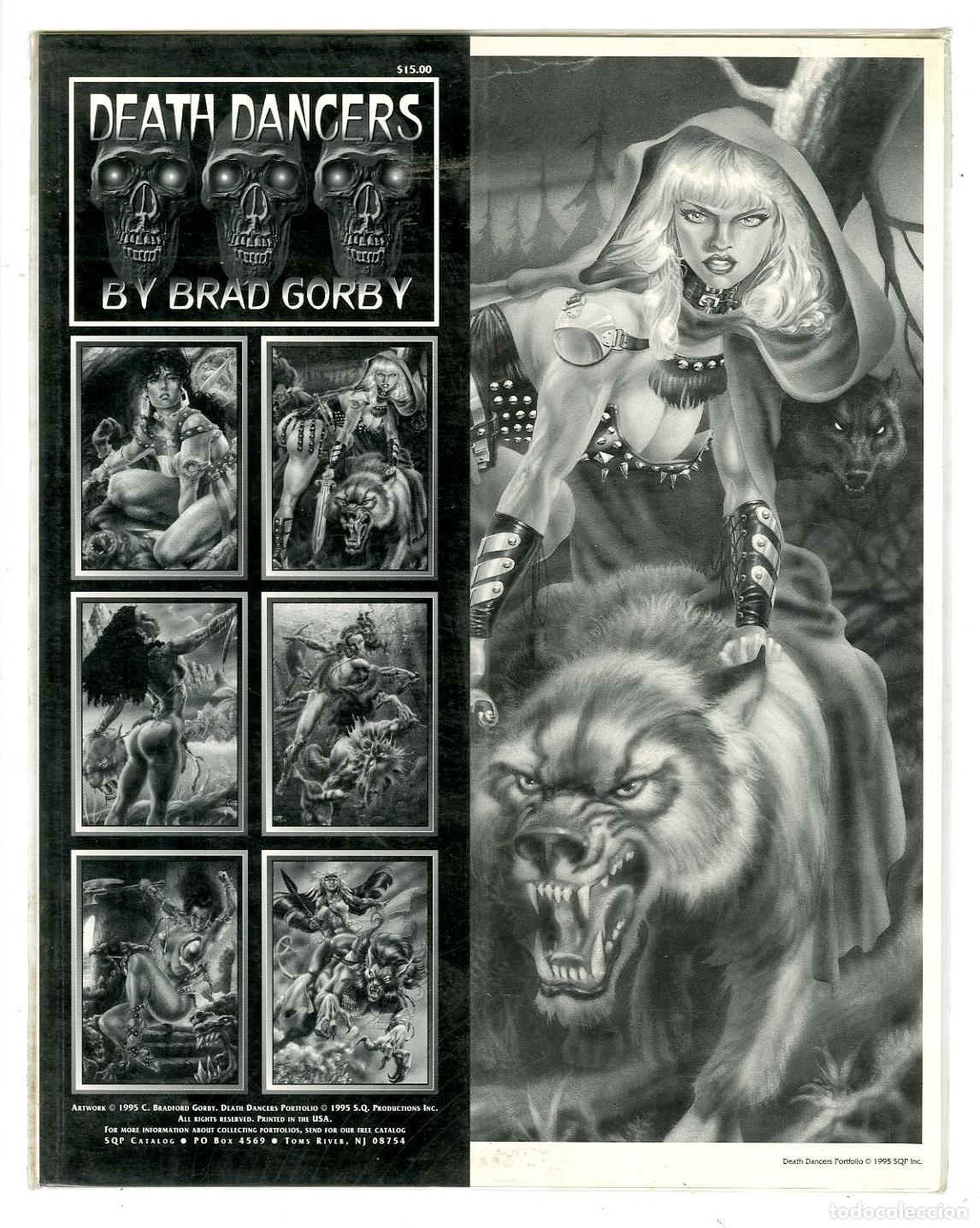 C&oacute;mics: PORTFOLIO: DEATH DANGERS by Brad Gorby (1995) - Brad Gorby - Foto 1