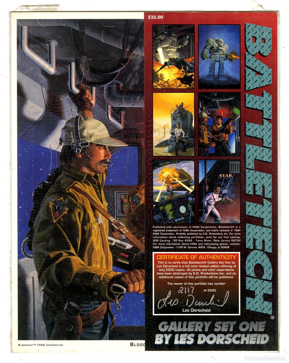 C&oacute;mics: PORTFOLIO: BATTLETECH by Les Dorscheid (1994) - Les Dorscheid - Foto 1