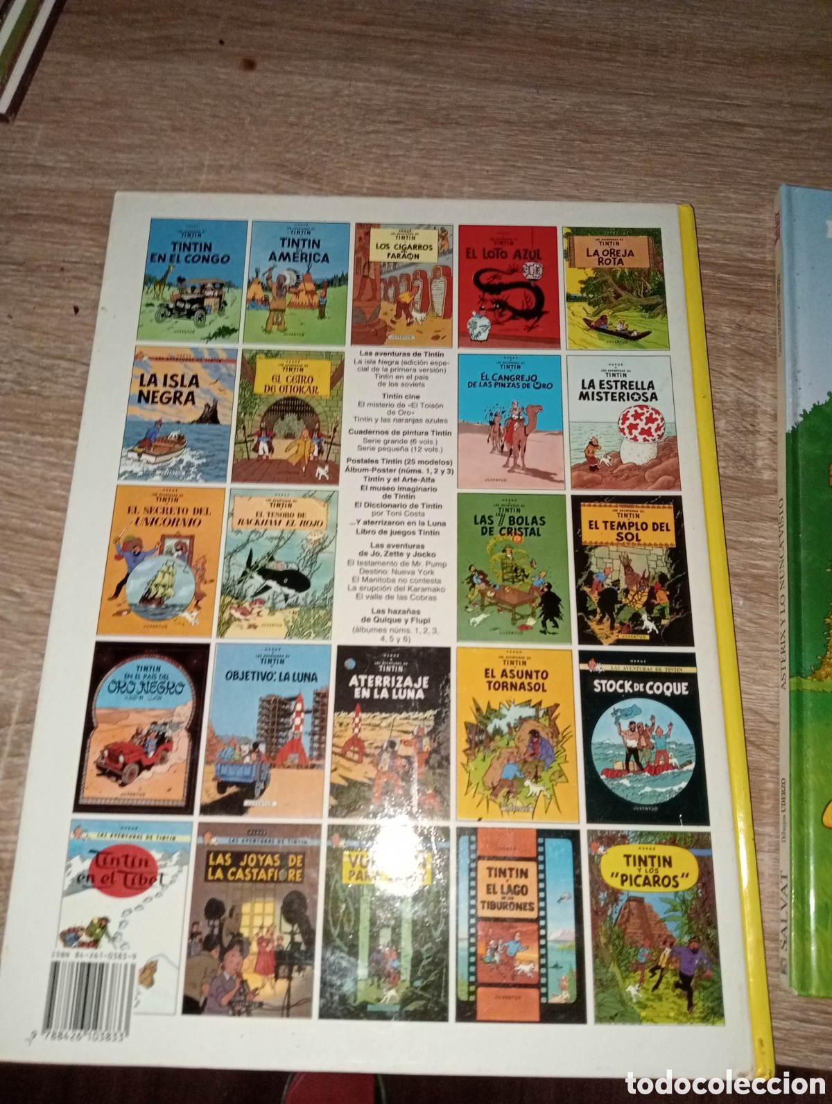 C&oacute;mics: Tintin libro A&ntilde;o 1989 - Foto 2