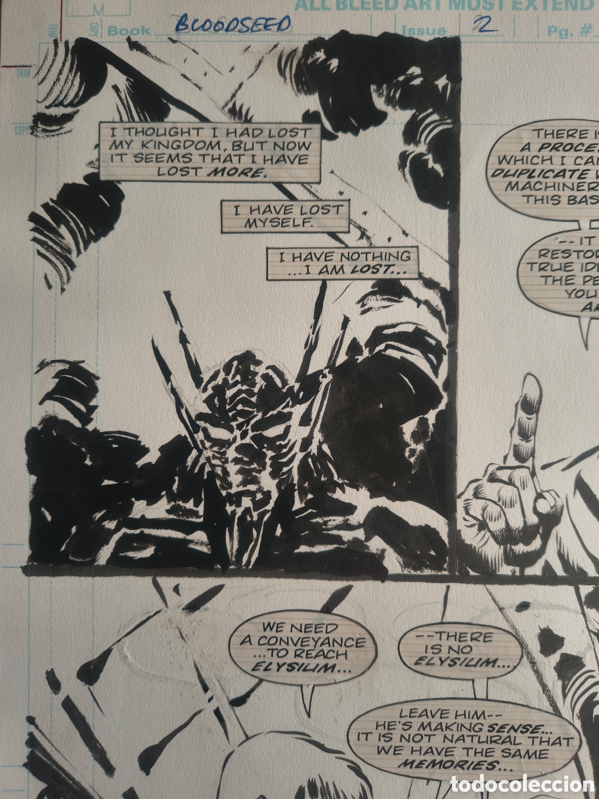 C&oacute;mics: Original de Liam Sharp para &rdquo;BLOOSEED&rdquo; - Foto 2