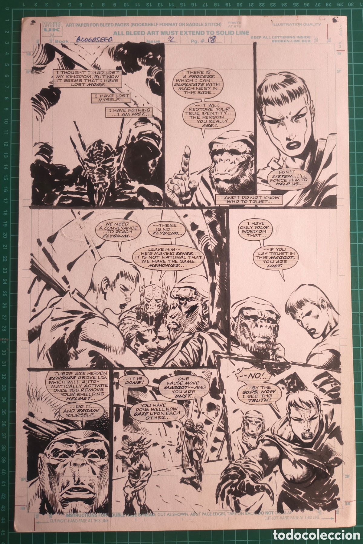 C&oacute;mics: Original de Liam Sharp para &rdquo;BLOOSEED&rdquo; - Foto 1