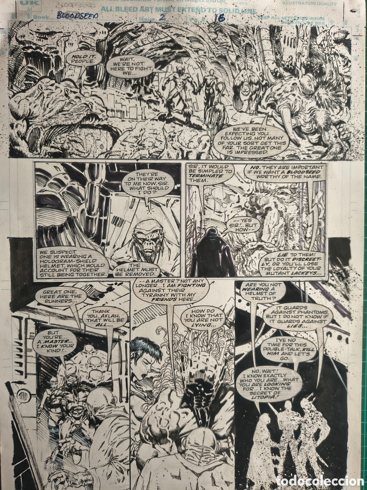 C&oacute;mics: Original de Liam Sharp para &rdquo;BLOOSEED&rdquo; - Foto 2