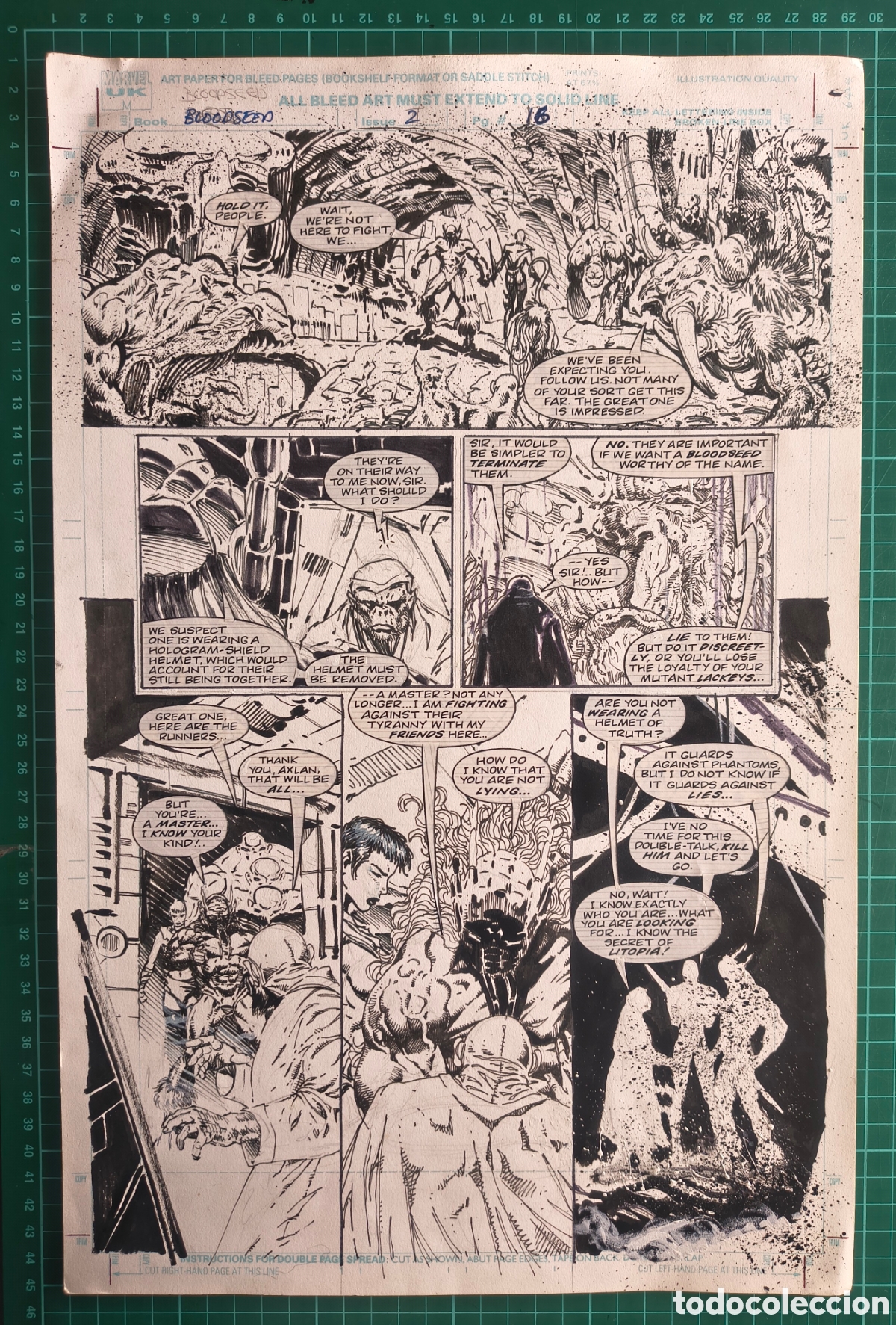 C&oacute;mics: Original de Liam Sharp para &rdquo;BLOOSEED&rdquo; - Foto 1