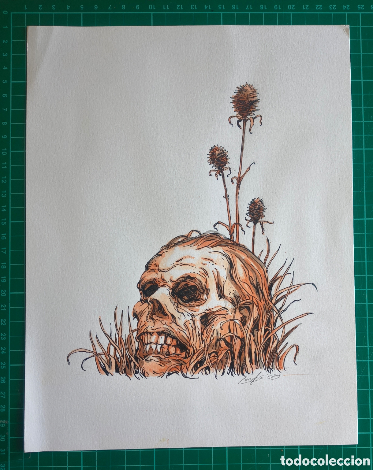 C&oacute;mics: Ilustraci&oacute;n original de Vince Locke - Foto 2