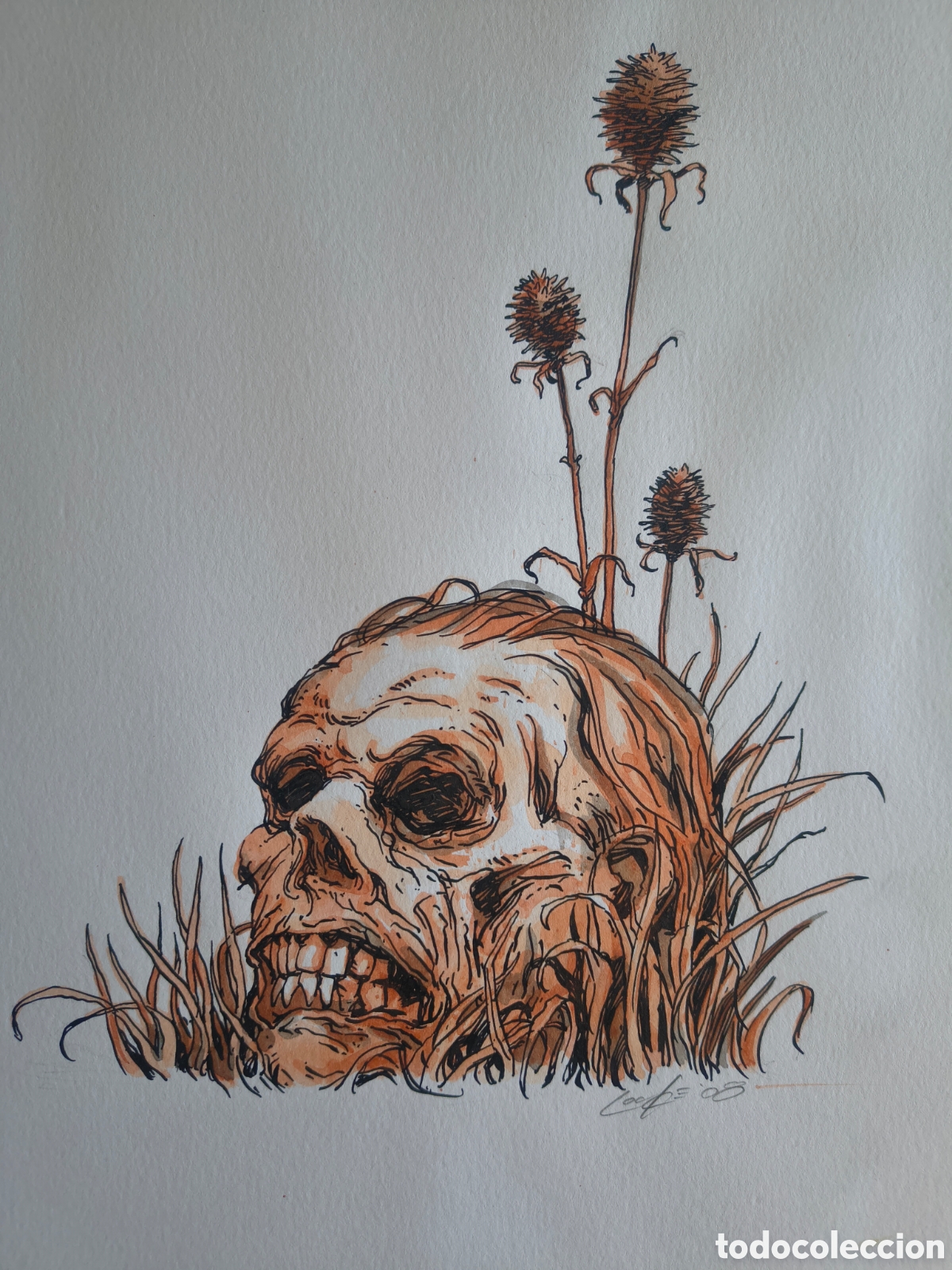 C&oacute;mics: Ilustraci&oacute;n original de Vince Locke - Foto 1