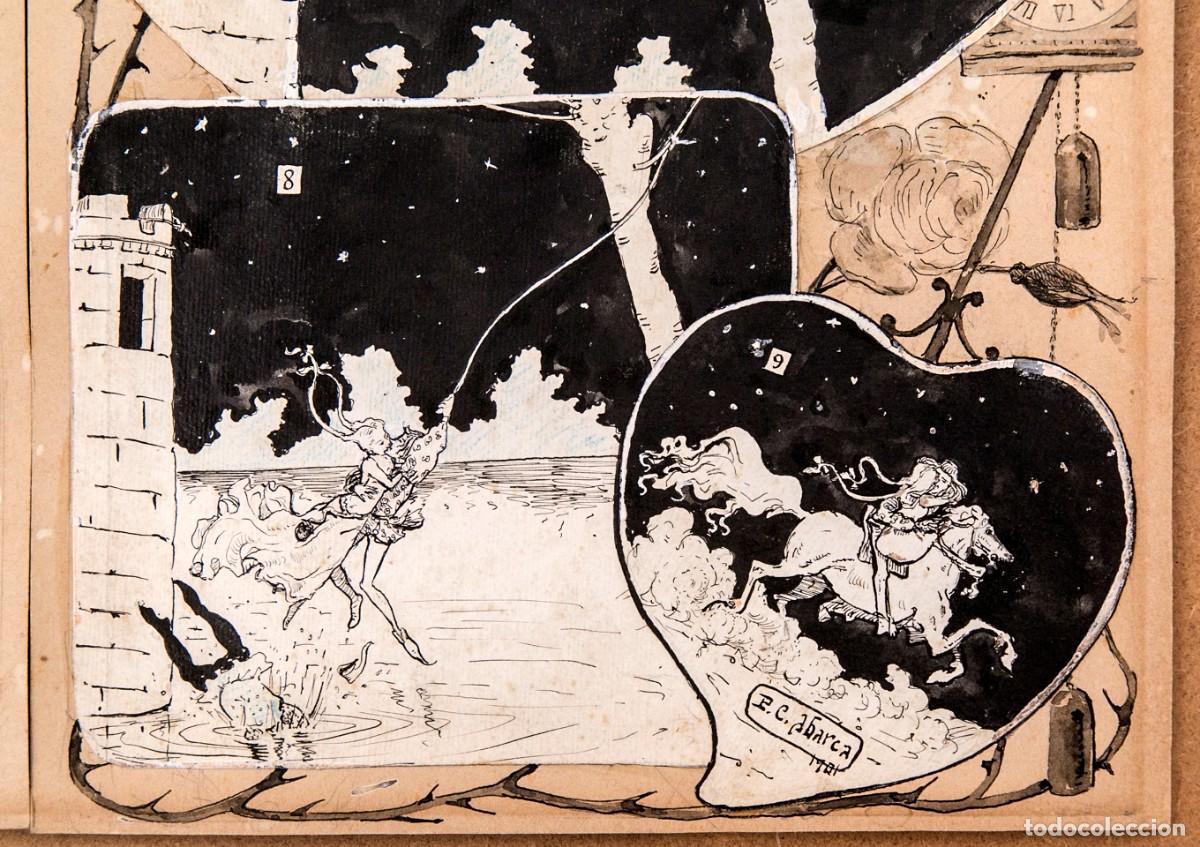 C&oacute;mics: PEDRO CASAS ABARCA - ORIGINAL - 1901 - RAREZA - Foto 6