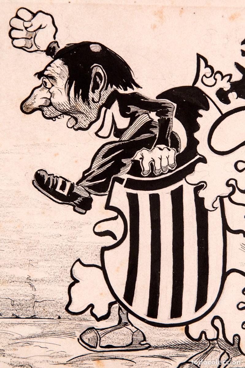 C&oacute;mics: Josep Robert Picariu - ILUSTRACION ORIGINAL - 1902 - Foto 2