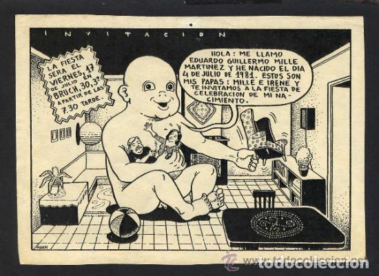 C&oacute;mics: Mart&igrave;. Dibujo para invitaci&oacute;n. Underground catal&aacute;n - Foto 6
