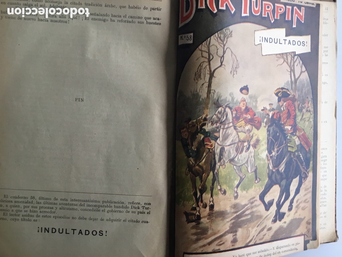 C&oacute;mics: Dick Turpin . Coleccion completa, 58 numeros - Foto 3