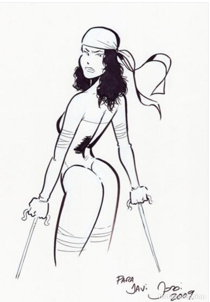 C&oacute;mics: Elektra. Sketch de Jordi Bayarri - Foto 1