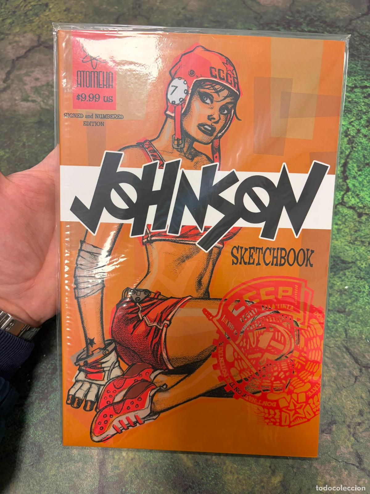 C&oacute;mics: DAVE JOHNSON SKETCHBOOK 2004 ATOMEKA - Foto 1