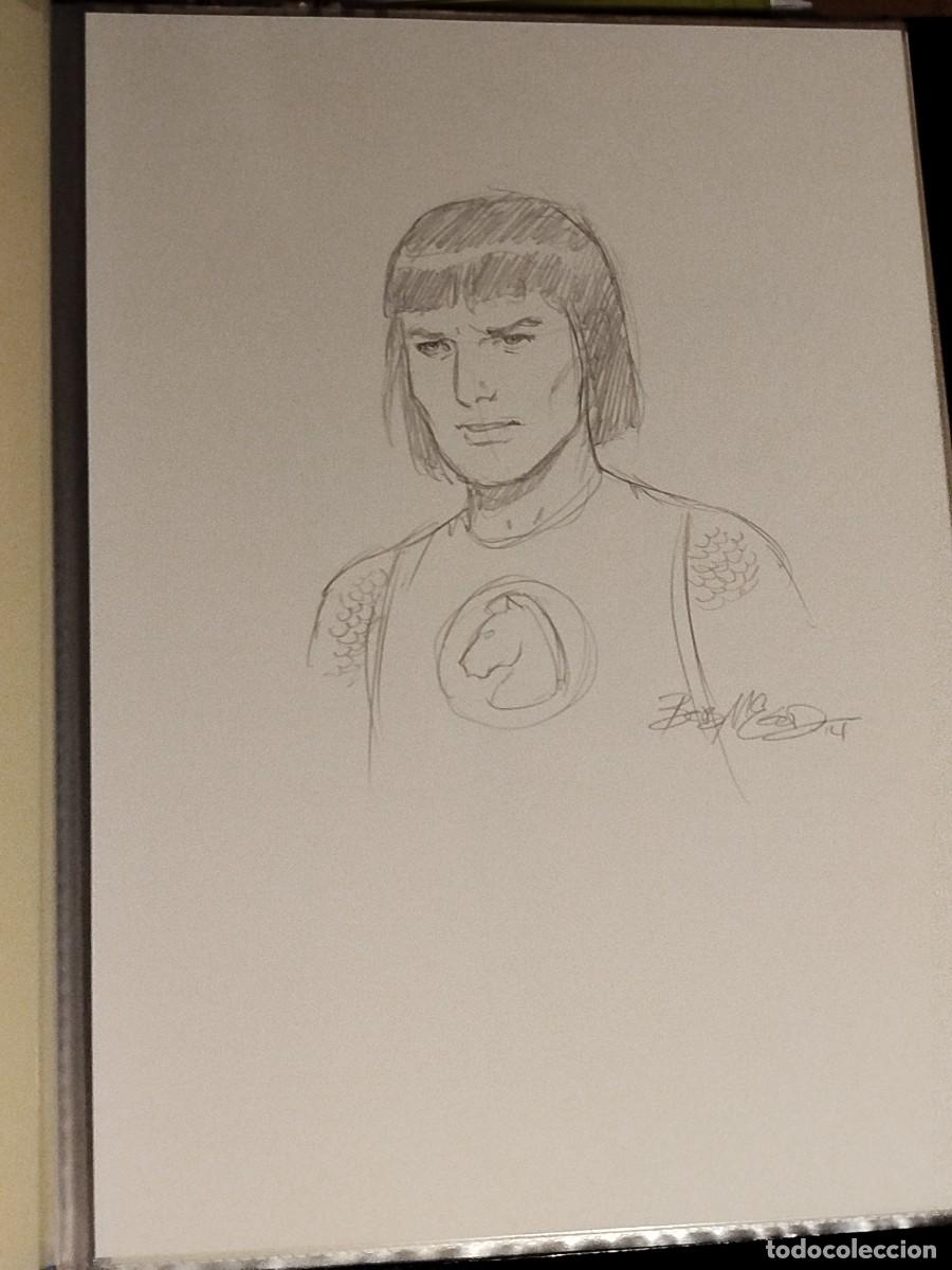 C&oacute;mics: Sketch del Pr&iacute;ncipe Valiente de Bob McLeod - Foto 1