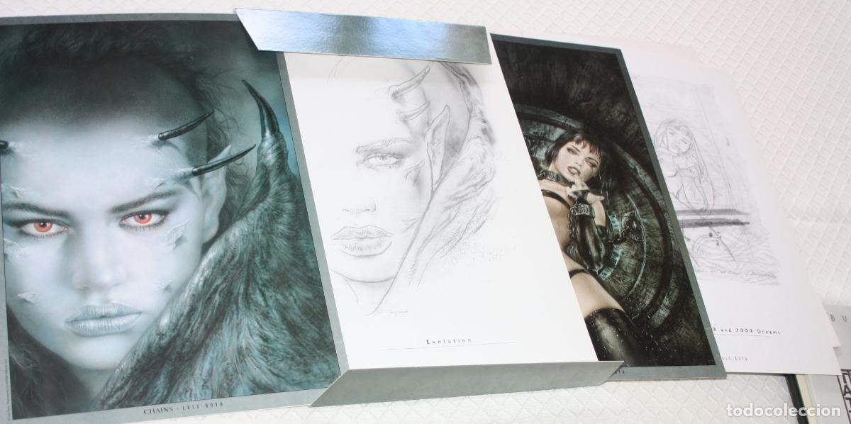 C&oacute;mics: CHAINS (de LUIS ROYO ) - ESPECTACULAR PORTAFOLIO con L&Aacute;MINAS y BOCETOS - Foto 3