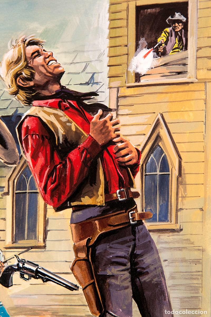 C&oacute;mics: PEPE GONZ&Aacute;LEZ - PORTADA ORIGINAL - OESTE IND&Oacute;MITO - Foto 2