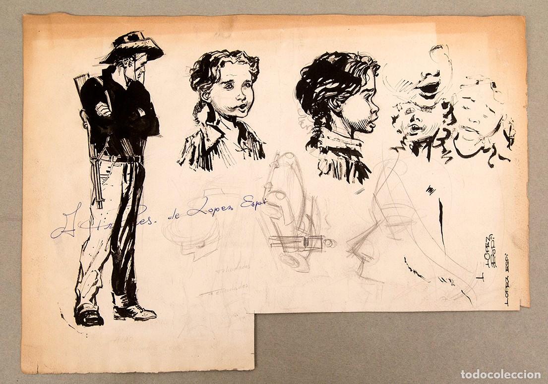 C&oacute;mics: LOPEZ ESP&Iacute; - DIBUJOS ORIGINALES - Foto 1