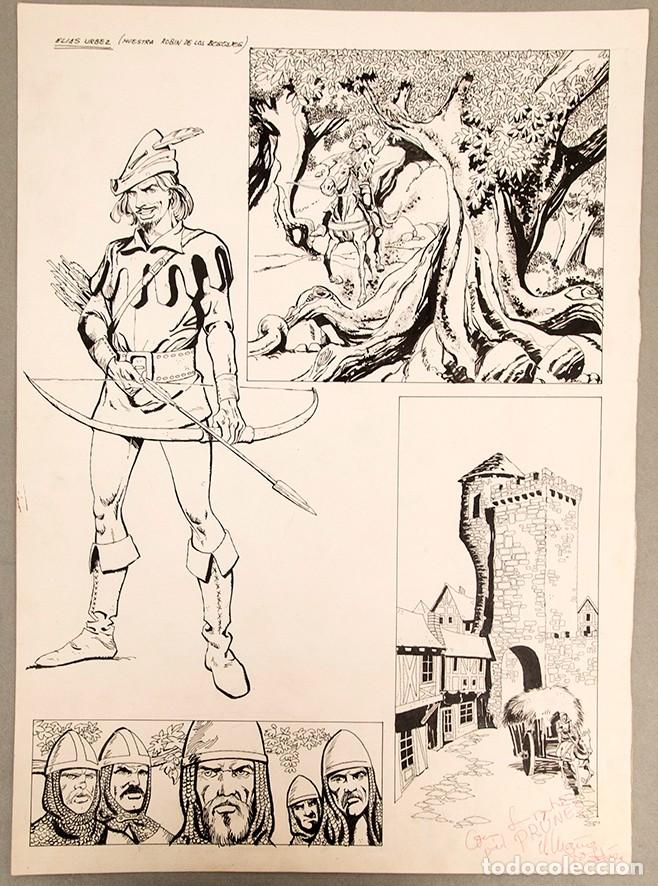 C&oacute;mics: ELIAS &Uacute;RBEZ - P&Aacute;GINA ORIGINAL - ROBIN DE LOS BOSQUES - Foto 1