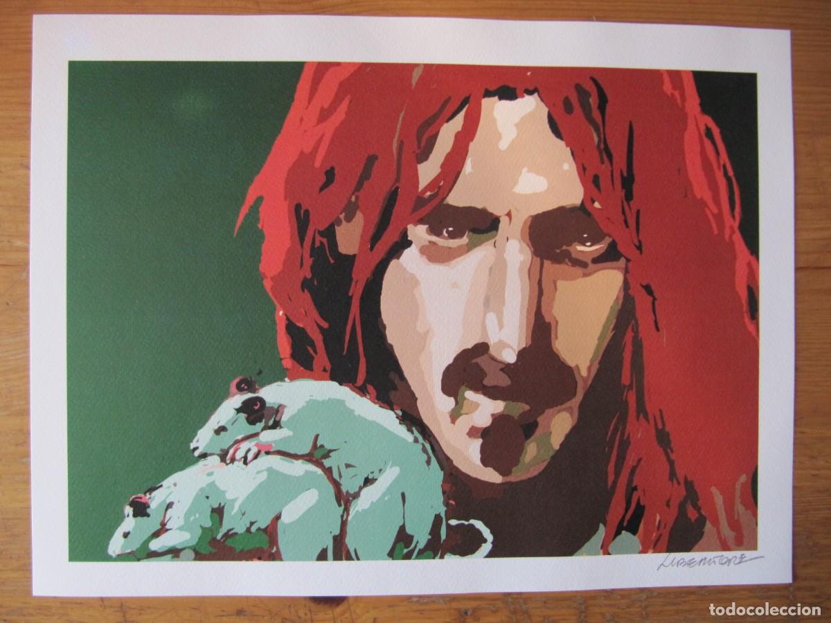 TANINO LIBERATORE - LAMINA FRANK ZAPPA - FIRMADA | todocoleccion (Buy It Now)