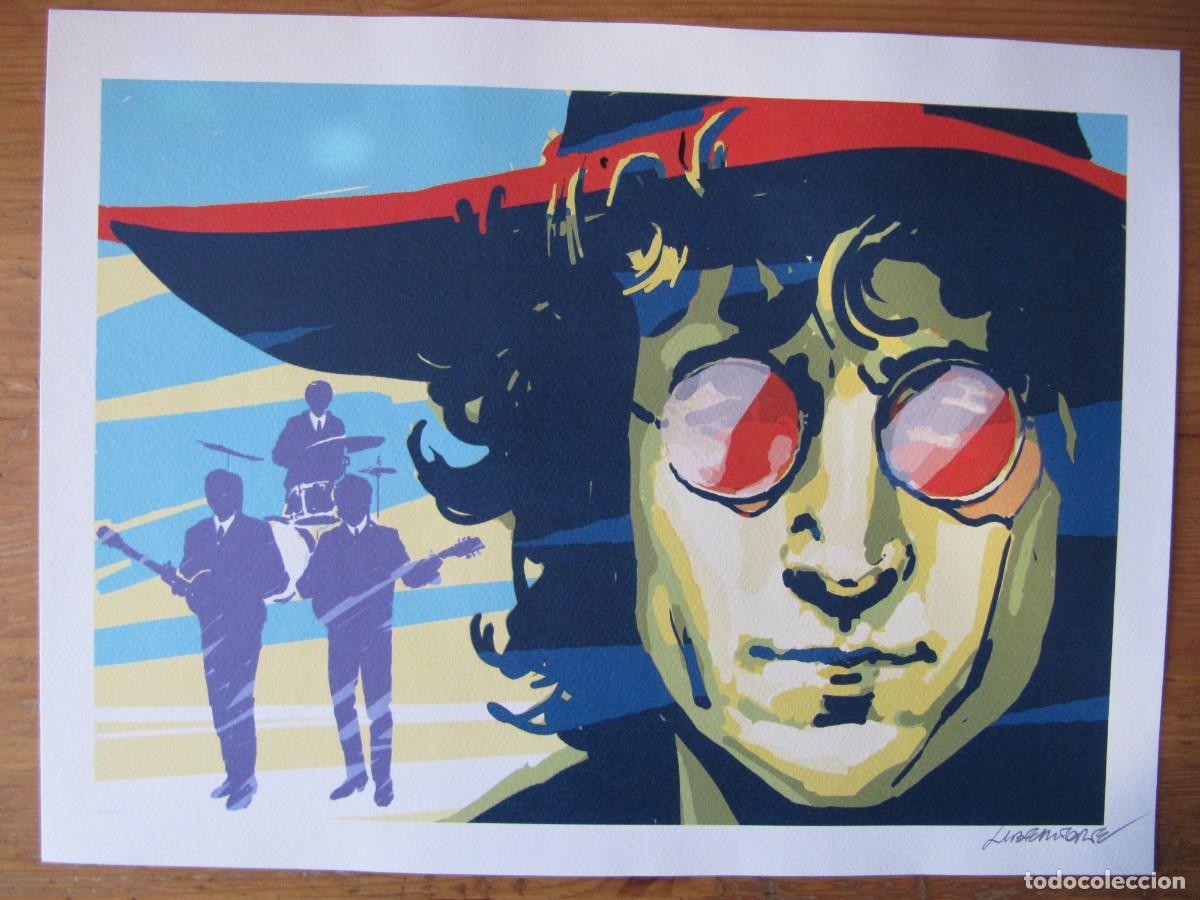 TANINO LIBERATORE - LAMINA JOHN LENON - FIRMADA | todocoleccion (Buy It Now)