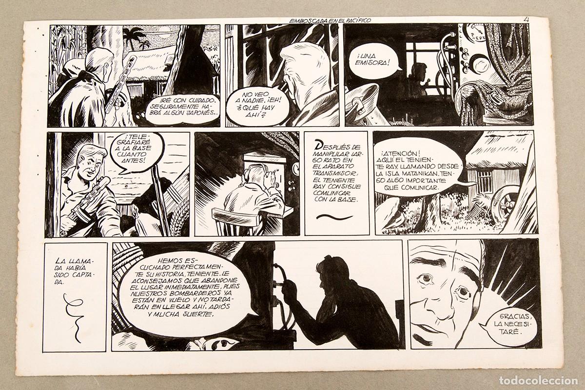 C&oacute;mics: L&Oacute;PEZ ESP&Iacute; - EMBOSCADA EN EL PAC&Iacute;FICO - CUADERNILLO COMPLETO - Foto 6