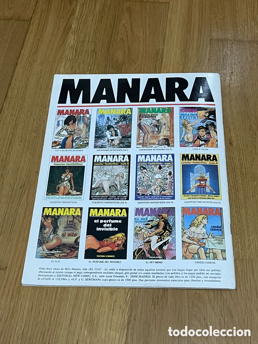 C&oacute;mics: Lote de c&oacute;mics para adultos Milo Manara - Foto 6