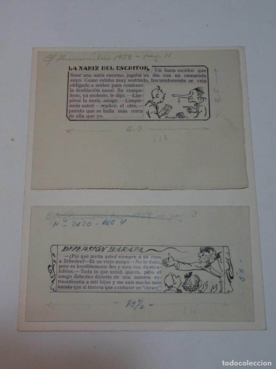 Dibujos Originales Pere Prat - La Nariz del Escritor / Diversión Barata - Almanaque Humoristico TBO | todocoleccion (Buy It Now)