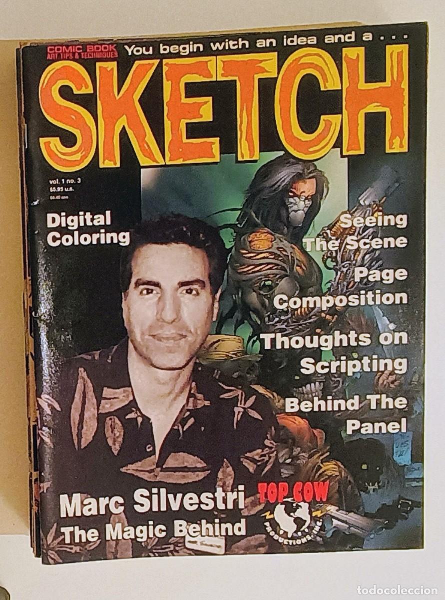 C&oacute;mics: Sketch Magazine (USA) Vol. 1 #3 - Marc Silvestri / Top Cow Special - Rare - Excelente