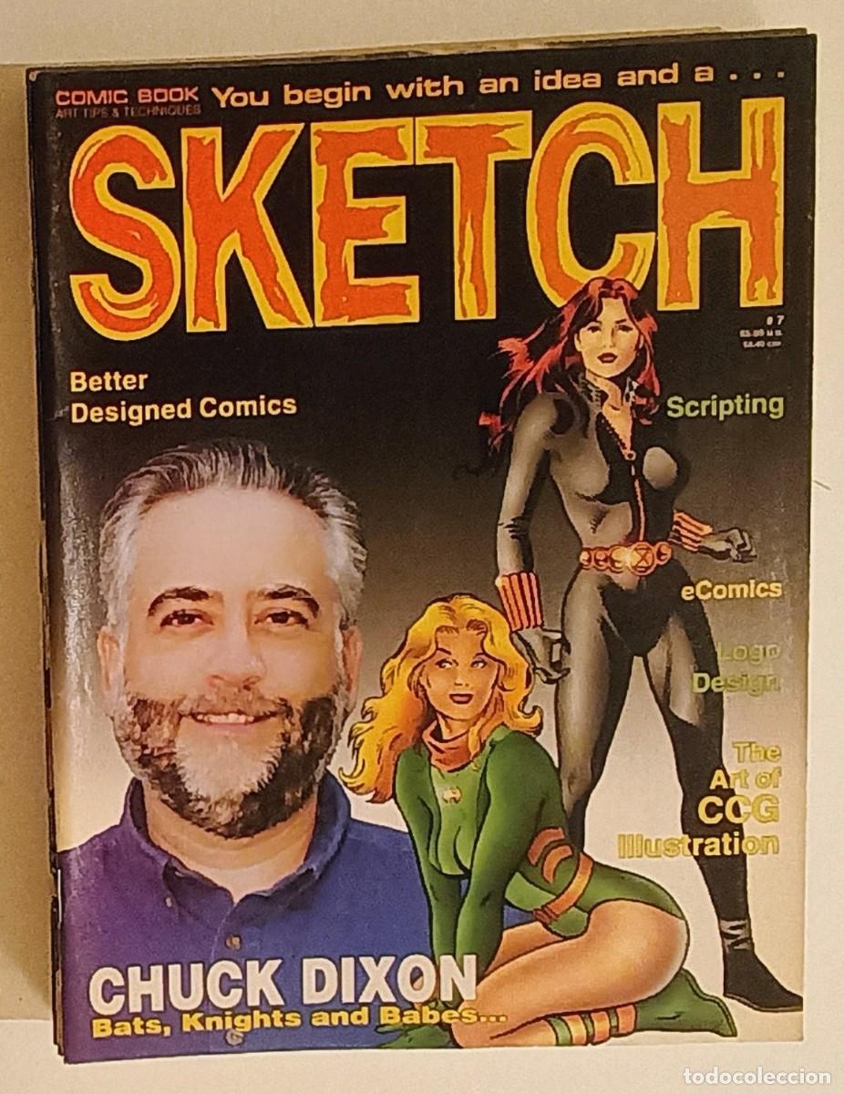 C&oacute;mics: Sketch Magazine (USA) Vol. 1 #7 - Chuck Dixon Special - Bats & Babes - Excelente