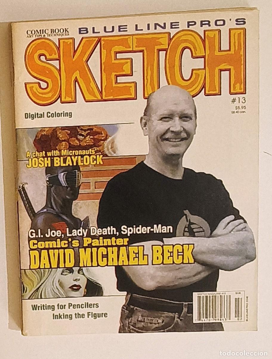 C&oacute;mics: Sketch Magazine (USA) Vol. 1 #13 - David Michael Beck Special - Comic Painting - Excelente